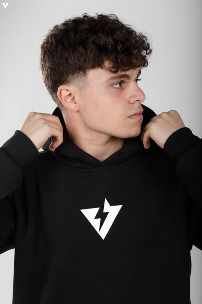 REBEL STONE VELOCI BLACK HOODIE !